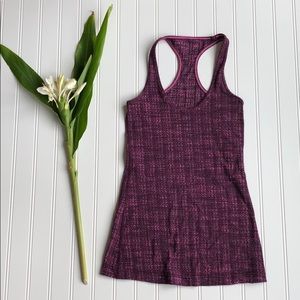 Lululemon tank in pink/purple